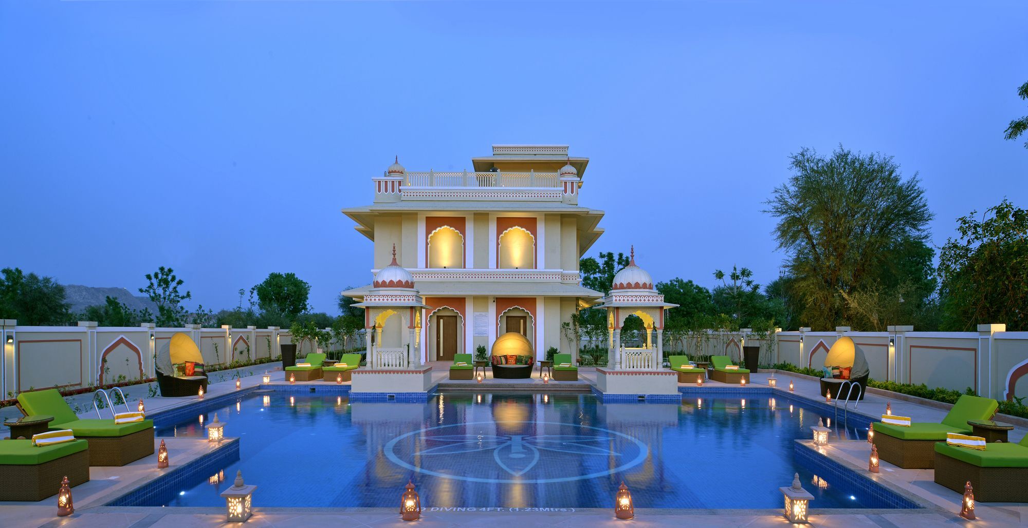 Indana Palace Jaipur Eksteriør bilde